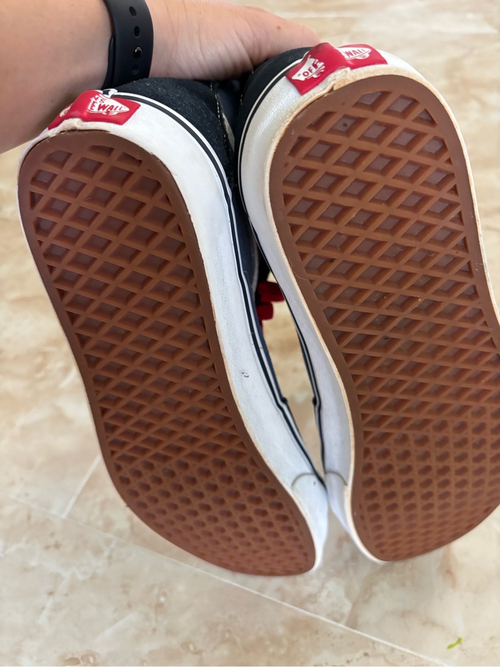 Vans high top shoes men’s 9.5 womens 11 - Picture 4 of 5